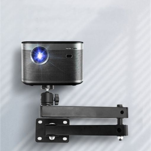 Foldable Telescopic Arm Wall Stand for Projector - Wall-mounted Bracket - 1