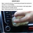 Sky Blue Car Clean Glue Gel Sticker - 6