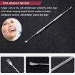 6 in 1 Dental Tool Set - Stainless Steel Probe, Dentist Tools, Tweezers - 6