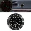 Car Paste Clock Car Luminous Watch - Black - 1