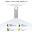 64GB Metal USB 2.0 Flash Disk - Fast Data Transfer & Durable Metal Design - 5