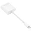 NK-1035 TC USB-C Male to Ethernet + Power Female Adapter - 3