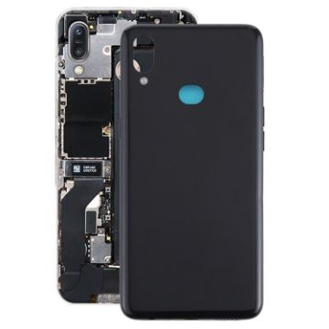 Galaxy A10s Battery Back Cover with Side Keys - Black - 1