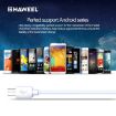 HAWEEL 2m Micro USB to USB Data Sync Cable - White - 4