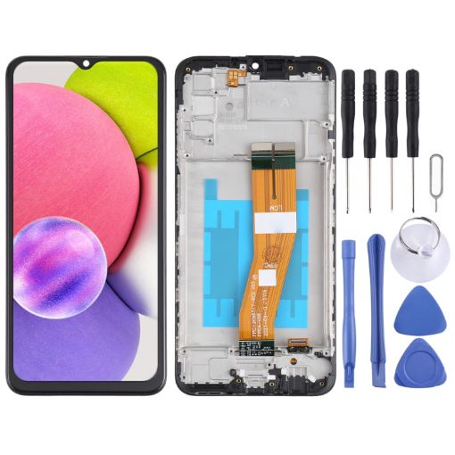 LCD Screen and Digitizer Assembly for Samsung Galaxy A03s SM-A037F - 1