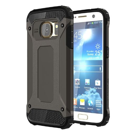 Galaxy S7 Tough Armor Case - Black - 1