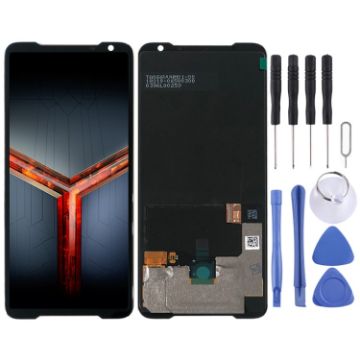 OEM LCD Screen for Asus ROG Phone II ZS660KL with Digitizer (Black) - 1