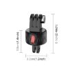 PULUZ Action Camera Magnetic Base Adapter - Black - 2
