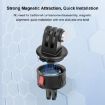 PULUZ Action Camera Magnetic Base Adapter - Black - 4