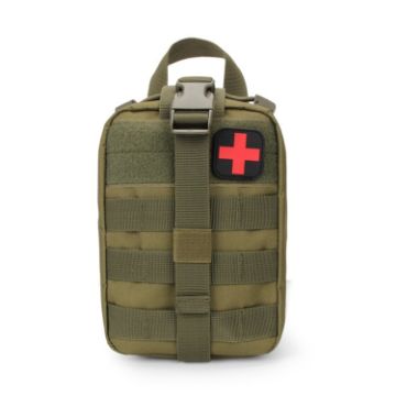 Outdoor Travel First Aid Kit - Green - 1