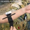 Outdoor Portable One-handed Spinning Tourniquet (Black) - 6