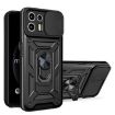 Motorola Edge 20 Lite Sliding Camera Cover Phone Case - Black - 1