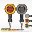 Universal Rotating LED Dual-color Turn Signal Light (Amber Yellow + Red) - 3