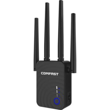 COMFAST CF-WR754AC 1200Mbps Dual-band WiFi Signal Amplifier Booster - 1