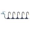 Brass Misting Nozzles Kit - 15m Garden Irrigation Sprayer - 2