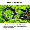 Brass Misting Nozzles Kit - 15m Garden Irrigation Sprayer - 4