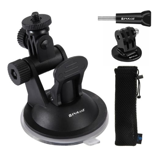 PULUZ Car Suction Cup Mount for GoPro/DJI Action Cameras - 1