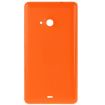 Orange Plastic Back Cover for Microsoft Lumia 535 - Smooth Surface - 2