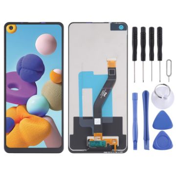 Samsung Galaxy A21 Super AMOLED LCD Screen with Digitizer Assembly - 1