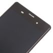 LCD Display + Touch Panel with Frame for Sony Xperia Z3 Dual SIM - Black - 4