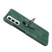 Samsung Galaxy M23 5G / F23 5G Ring Holder PU Phone Case - Dark Green - 4
