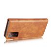 Samsung Galaxy S20 FE Leather Case with Holder & Card Slots (Brown) - 4