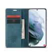 Samsung Galaxy S21 5G CaseMe 013 Leather Case - Blue - 6