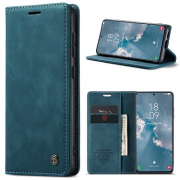 Samsung Galaxy S23 5G CaseMe 013 Blue Leather Phone Case - 1