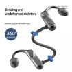 K69 Bluetooth Headset Sound Conduction Binoconic Earphone - Black - 2
