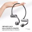 K69 Bluetooth Headset Sound Conduction Binoconic Earphone - Black - 4