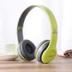 P47 Foldable Wireless Bluetooth Headphone Green - MP3/FM/Call Support - 1