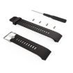 Black Silicone Watch Band for Garmin Forerunner 30/35 - 1