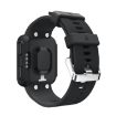 Black Silicone Sport Watch Band for Garmin Forerunner 35 - 2