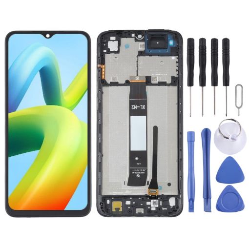LCD Screen For Xiaomi Redmi A1/A1+/A2/A2+ Digitizer Assembly with Frame - 1