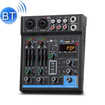 USB Balanced 4-ways Home Computer Recording Bluetooth Sound Card - 1