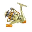 YUMOSHI JF2000 Spinning Fishing Reel 5.2:1 Gear Ratio Metal Spool - 2