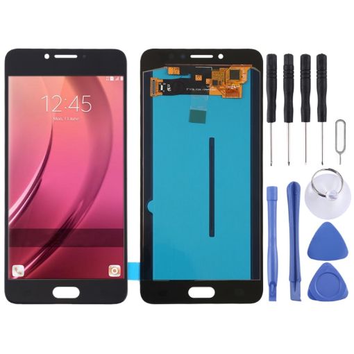 OLED LCD Screen for Galaxy C7 Pro / C7010 with Digitizer Assembly - 1