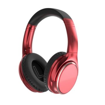VJ901 Foldable TWS True Wireless Bluetooth Headset - Red - 1