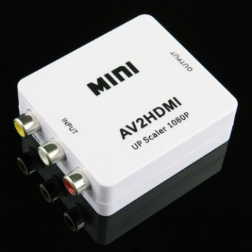 Mini CVBS/L+R Audio to HDMI Converter Adapter - HDMI Converter Adapter - 1