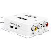 Mini CVBS/L+R Audio to HDMI Converter Adapter - HDMI Converter Adapter - 3