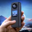 4K HD Touch Dual LCD Screen Handheld Sports Waterproof Camera - 2