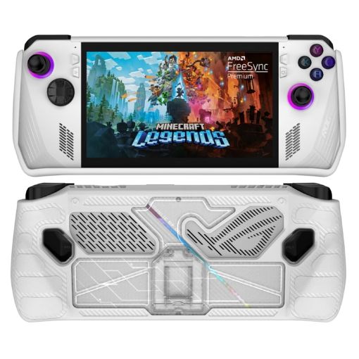 ASUS Rog Ally Game Console PC TPU Protective Case Cover White Transparent - 1