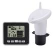 Multifunctional Ultrasonic Water Tank Level Gauge - Indoor Thermometer & Clock - 1