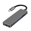 5 in 1 Type-c to HDMI + 2 x USB 3.0 + SD / TF Card Slot Adapter - 2