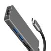 5 in 1 Type-c to HDMI + 2 x USB 3.0 + SD / TF Card Slot Adapter - 4