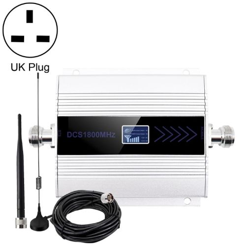 DCS-LTE 4G Signal Repeater Booster - UK Plug (Silver) - 1