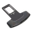 2 in 1 Car Carbon Fibre Seat Belt Buckle Clip - Safety Clip - 2