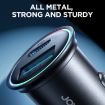 JOYROOM JR-CCN04 60W PD+QC3.0 Car Charger - Black - 5