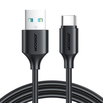 JOYROOM USB-C Fast Charging Data Cable, 2m - Black - 1