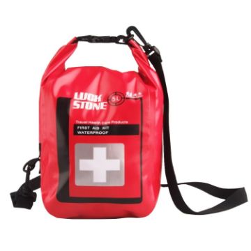 Picture of LUCKSTONE 5L Outdoor Adventure First Aid Waterproof Shoulder Bag (Red)